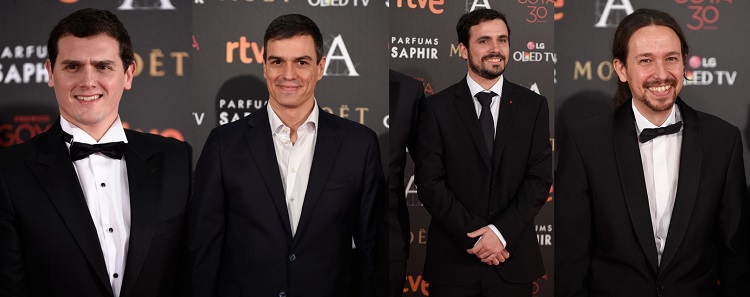 políticos goya 2016