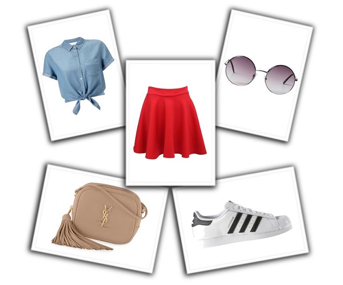 combinar falda roja (1)