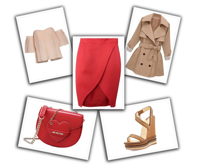 combinar falda roja (2)