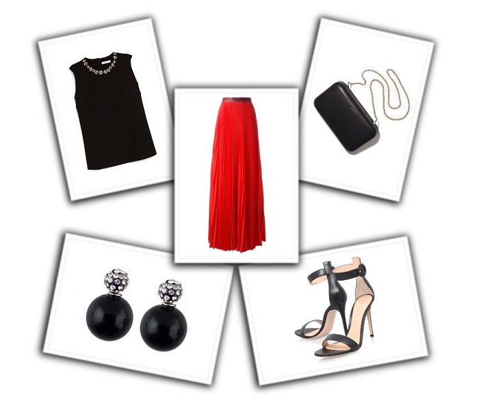 combinar falda roja (7)