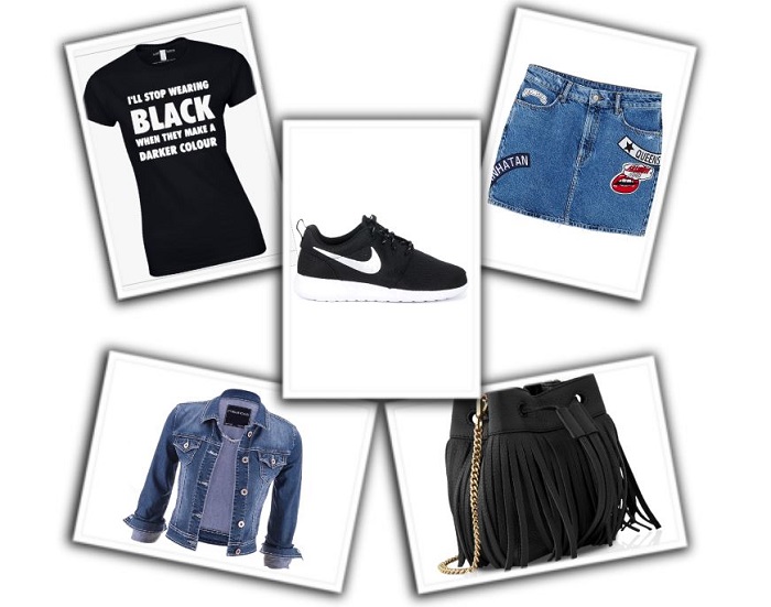 cómo combinar zapatillas negras (6)