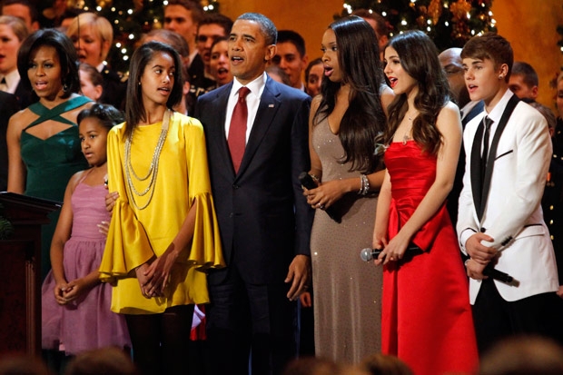 Sasha y Malia Obama (5)