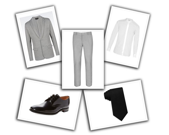 camisa y corbata para traje gris (3)