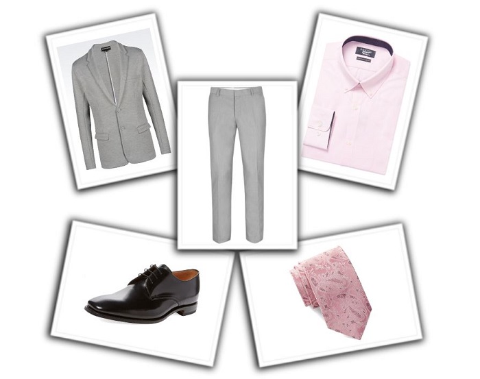 camisa y corbata para traje gris (6)