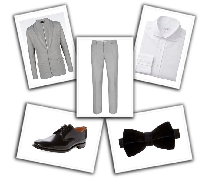 camisa y corbata para traje gris (9)